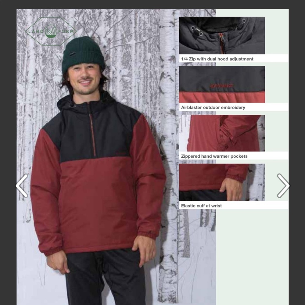 18/19 Men’s Airblaster Puffin Pullover NWOT